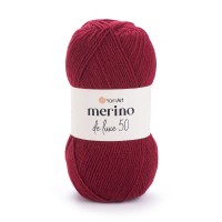 Merino de Luxe 50 Цвет 3024 бордо