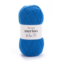 Merino de Luxe 50 Цвет 3040 электрик