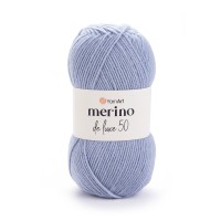 Merino de Luxe 50 Цвет 3072 серый