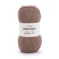 Merino de Luxe 50 Цвет 514 темно - бежевый