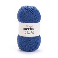 Merino de Luxe 50 Цвет 551 джинсовый
