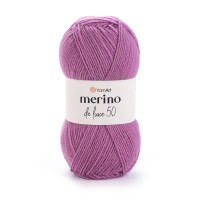 Merino de Luxe 50 Цвет 560 фуксия
