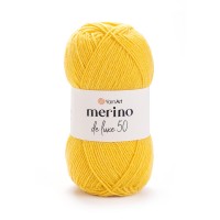 Merino de Luxe 50 Цвет 586 желтый