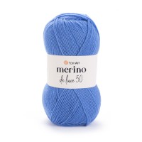 Merino de Luxe 50 Цвет 600 голубой