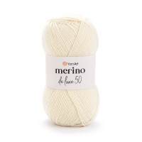 Merino de Luxe 50 Цвет 7003 кремовый