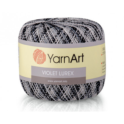 Пряжа для вязания YarnArt Violet Melange Lurex (Ярнарт Виолет Меланж Люрекс)