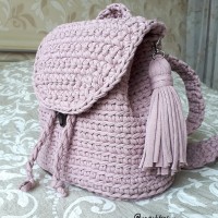 Пыльно-розовый рюкзак 2