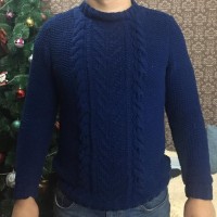 Мужской свитер от автора Дарья