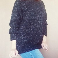 Пуловер регланом сверху от автора Лилия